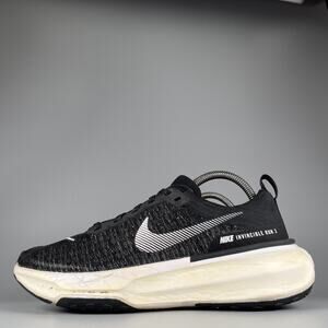 Nike ZoomX Invincible Run 3 Women's 9 Black White Running Sneakers Athletic Shoe